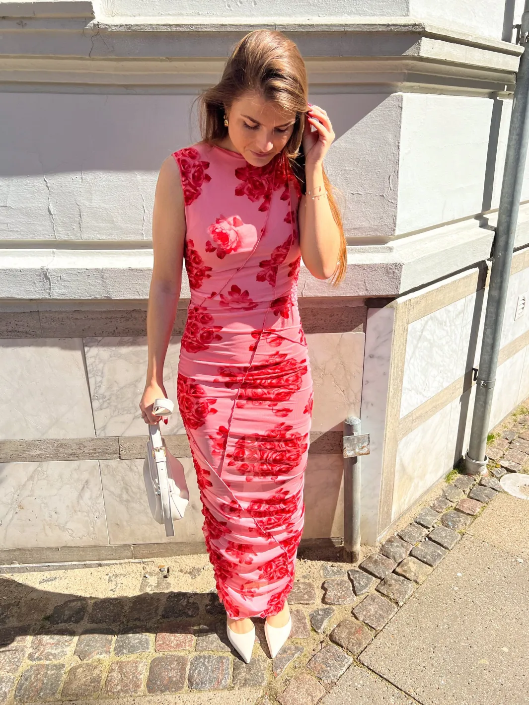 Clearance Noella Sutton Dress Rose Print