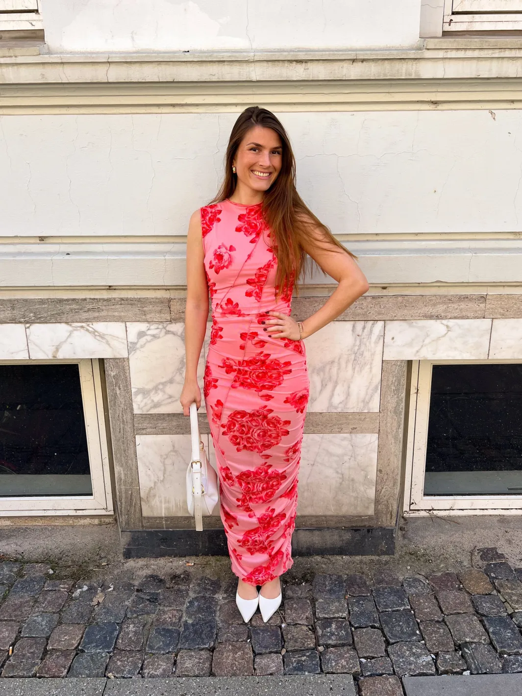 Clearance Noella Sutton Dress Rose Print