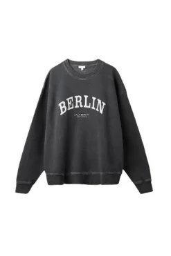 Best Lala Berlin Sweatshirt Berlin 10016796 Washed Black
