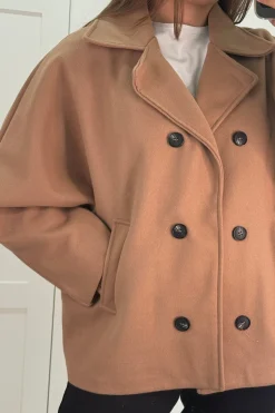 Discount A-bee Tahlia Jacket Brown