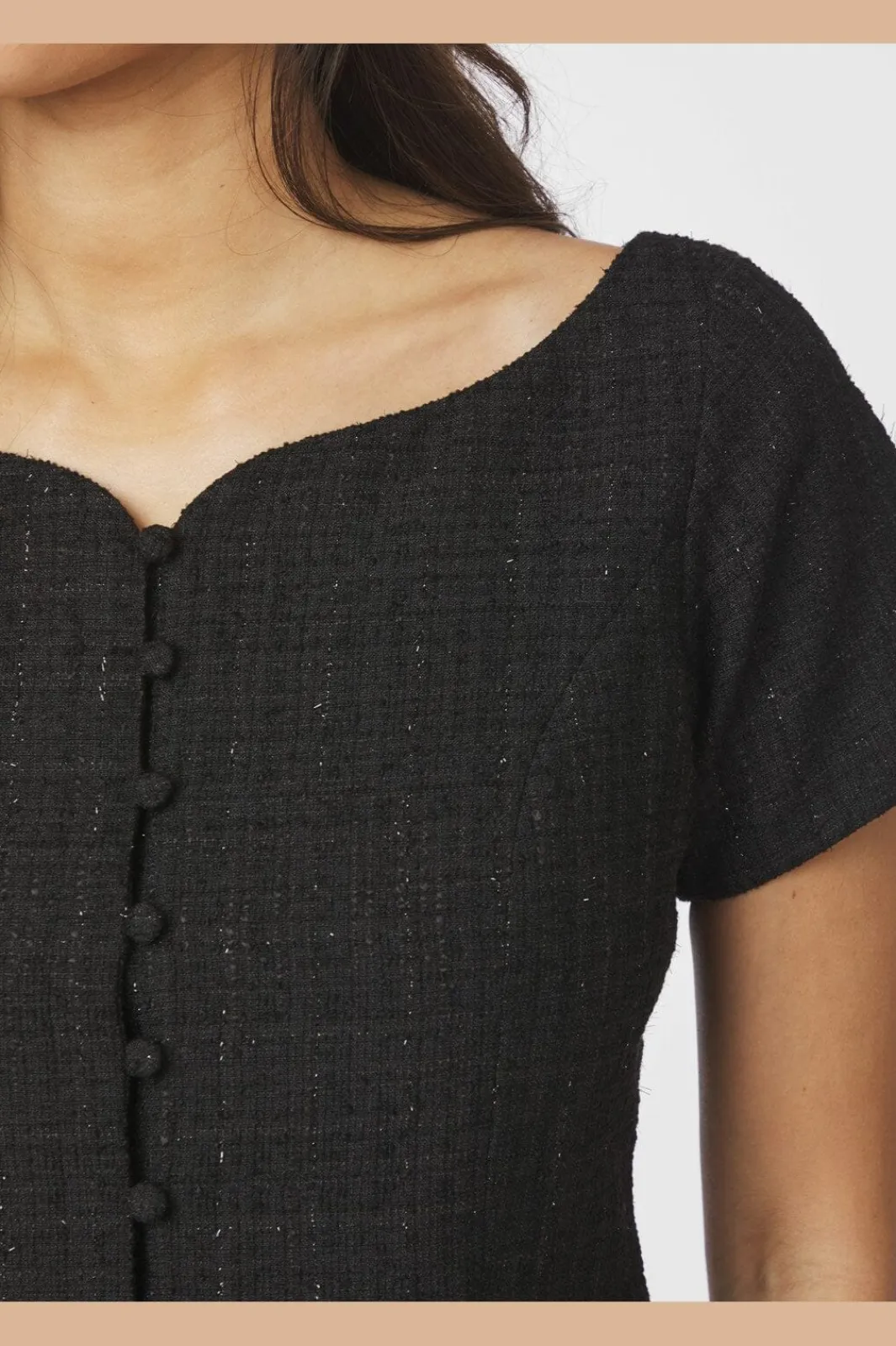 Neo Noir Tango Boucle Top 166929 100