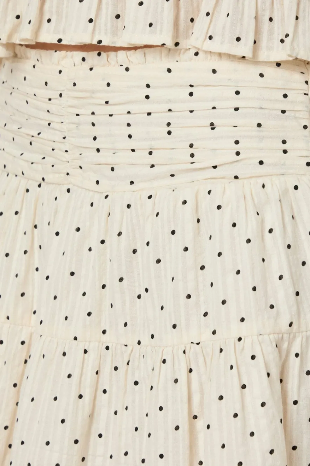 Clearance Neo Noir Tarrow Dot Skirt 166148 122