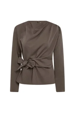 Clearance Co´Couture Tengacc Pleat Blouse 45043 154