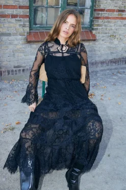 New Cras Terry Dress C519 9999 Black