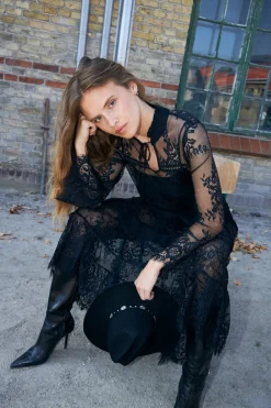 New Cras Terry Dress C519 9999 Black