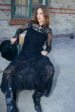 New Cras Terry Dress C519 9999 Black