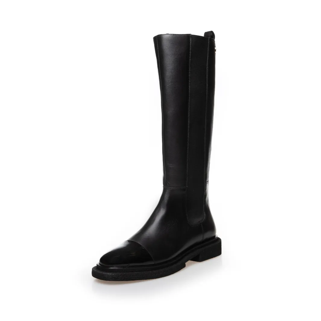 Outlet Copenhagen Shoes The Art Boot Patent/Toe 0001 Black