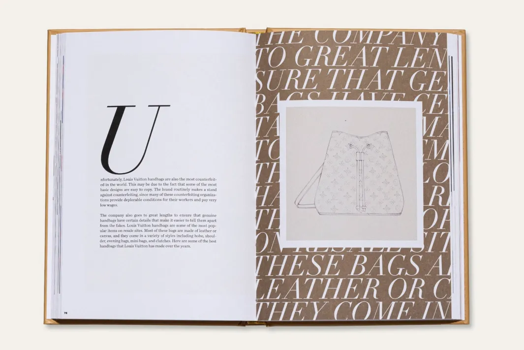 Outlet New Mags The Essence Of Louis Vuitton HS1012