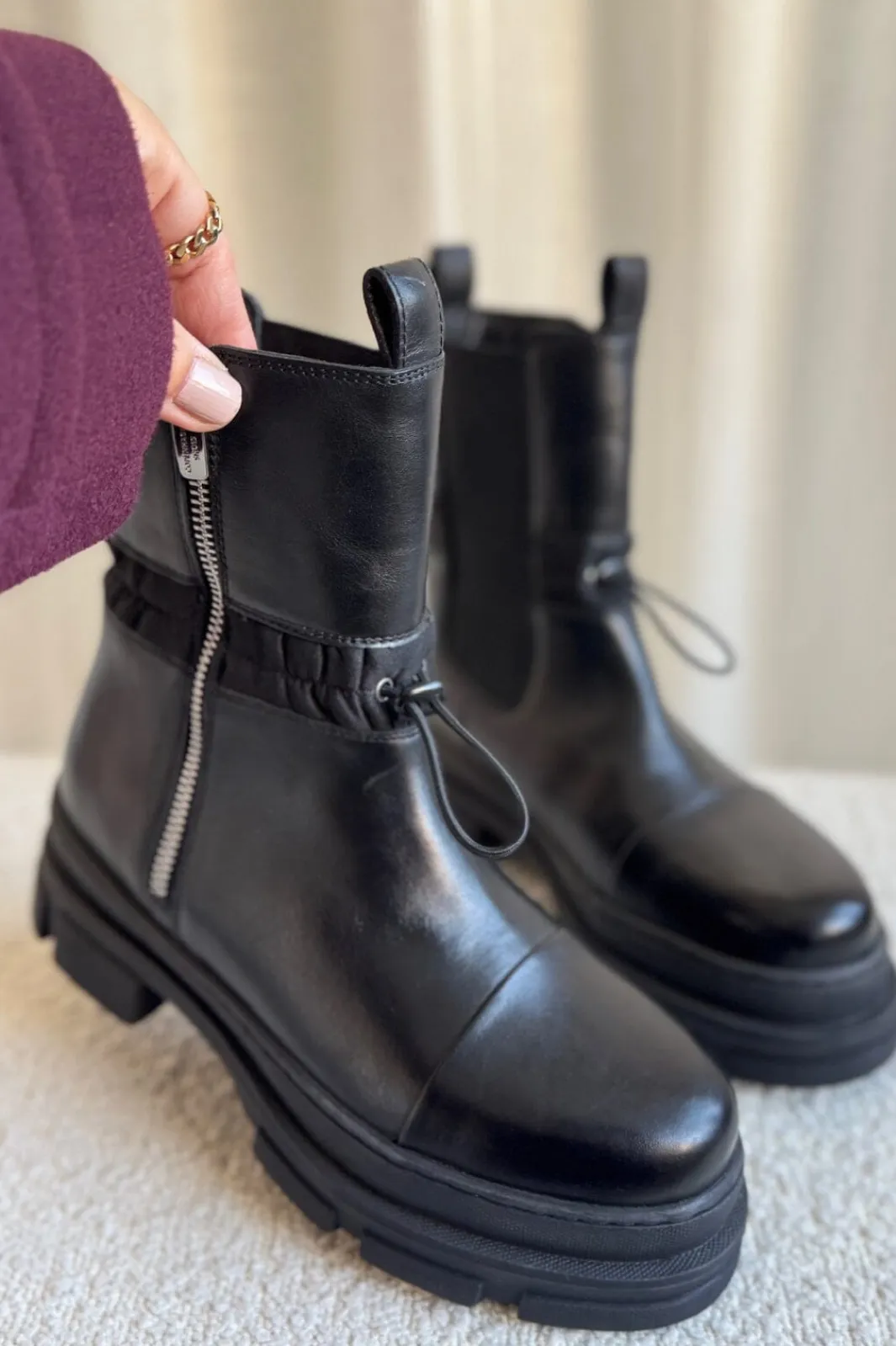 New Copenhagen Shoes The Game Boot Low 0001 Black