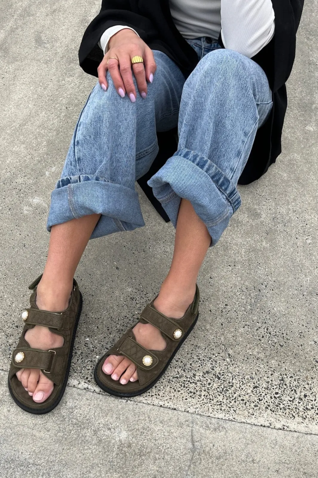 Outlet Copenhagen Shoes The Pearl Sandal CS8579 100