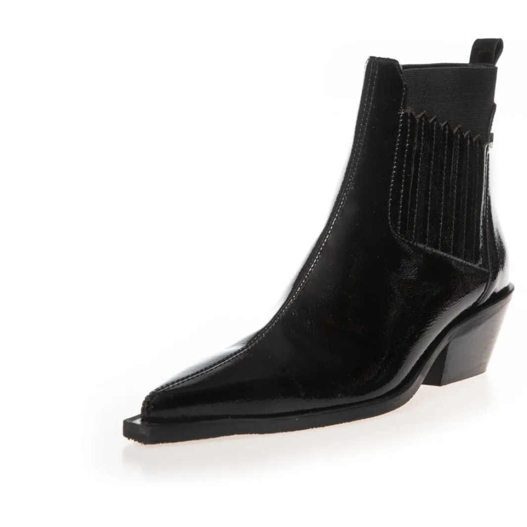 Online Copenhagen Shoes The Walking Boot Patent 0011 Black Patent