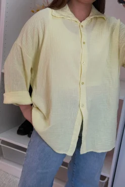 A-bee Thea Shirt Light yellow