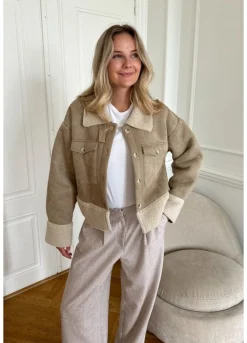 Discount BYIC Theaic Teddy Jacket lbrown Light Brown