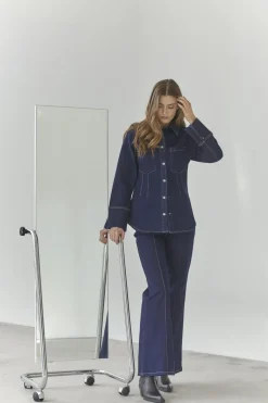 Online Co´Couture Theocc Wide Jeans 31604 555