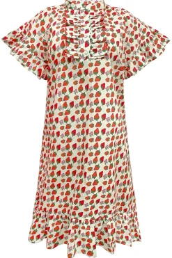 Hot Liberte Tia-Frill-Dress 22055 Strawberry