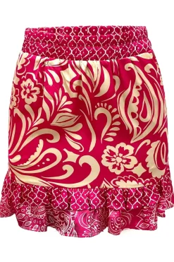 New Liberte Tia-Frill-Short-Skirt 22238 Pink Mix