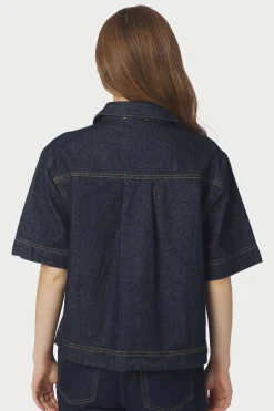 Sale Neo Noir Tiki Denim Shirt 164303 534