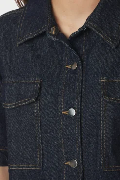 Sale Neo Noir Tiki Denim Shirt 164303 534
