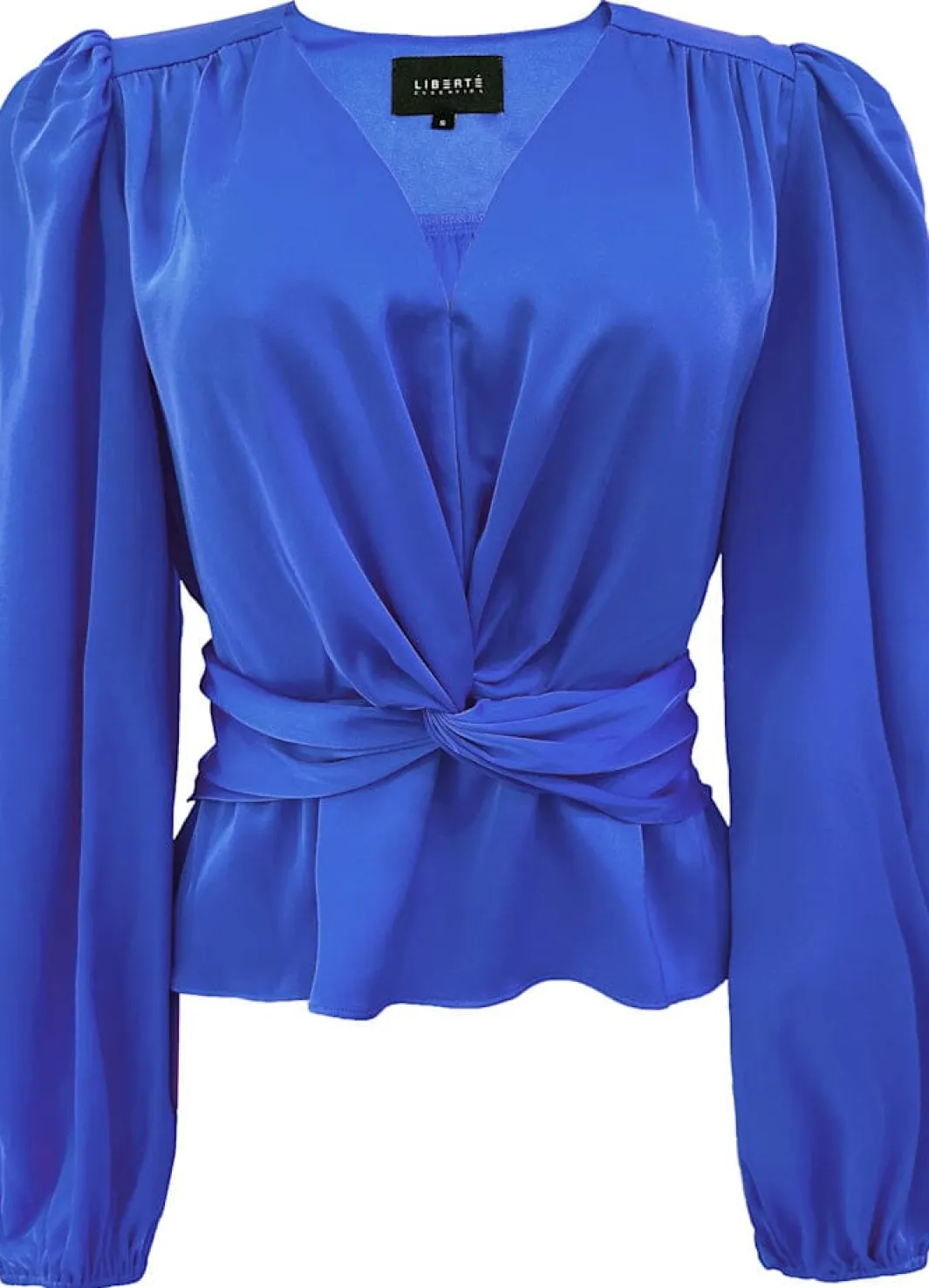 Liberte Tiki Ls Twist Blouse 22120 Electric Blue
