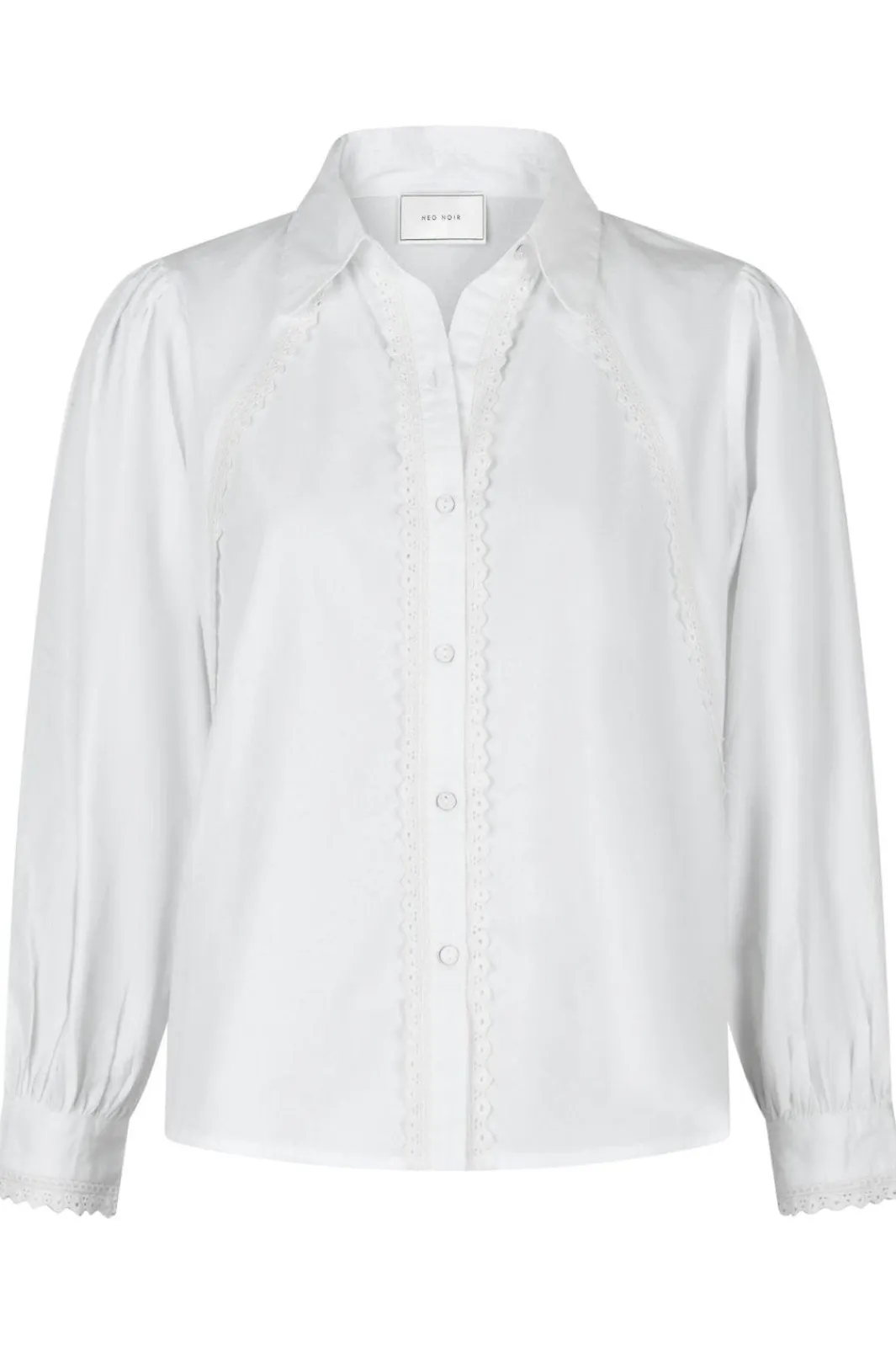 Clearance Neo Noir Tilly C Poplin Shirt 163534 120