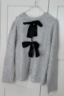 Clearance A-bee Tina Striktrøjer Light grey