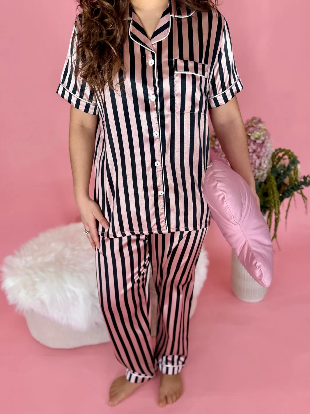 A-bee Tine Pyjamas Black