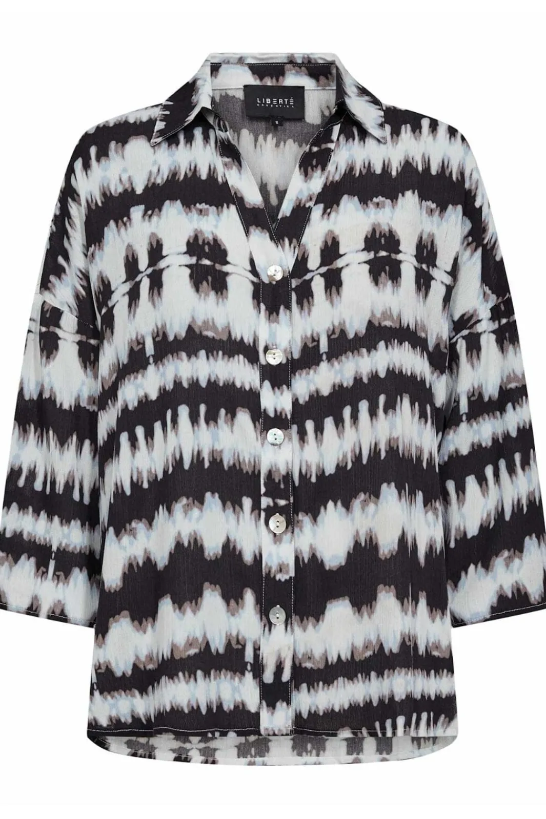 Best Liberte Tine-Tie-Dye-Shirt 22195 Black Blue Tie Dye