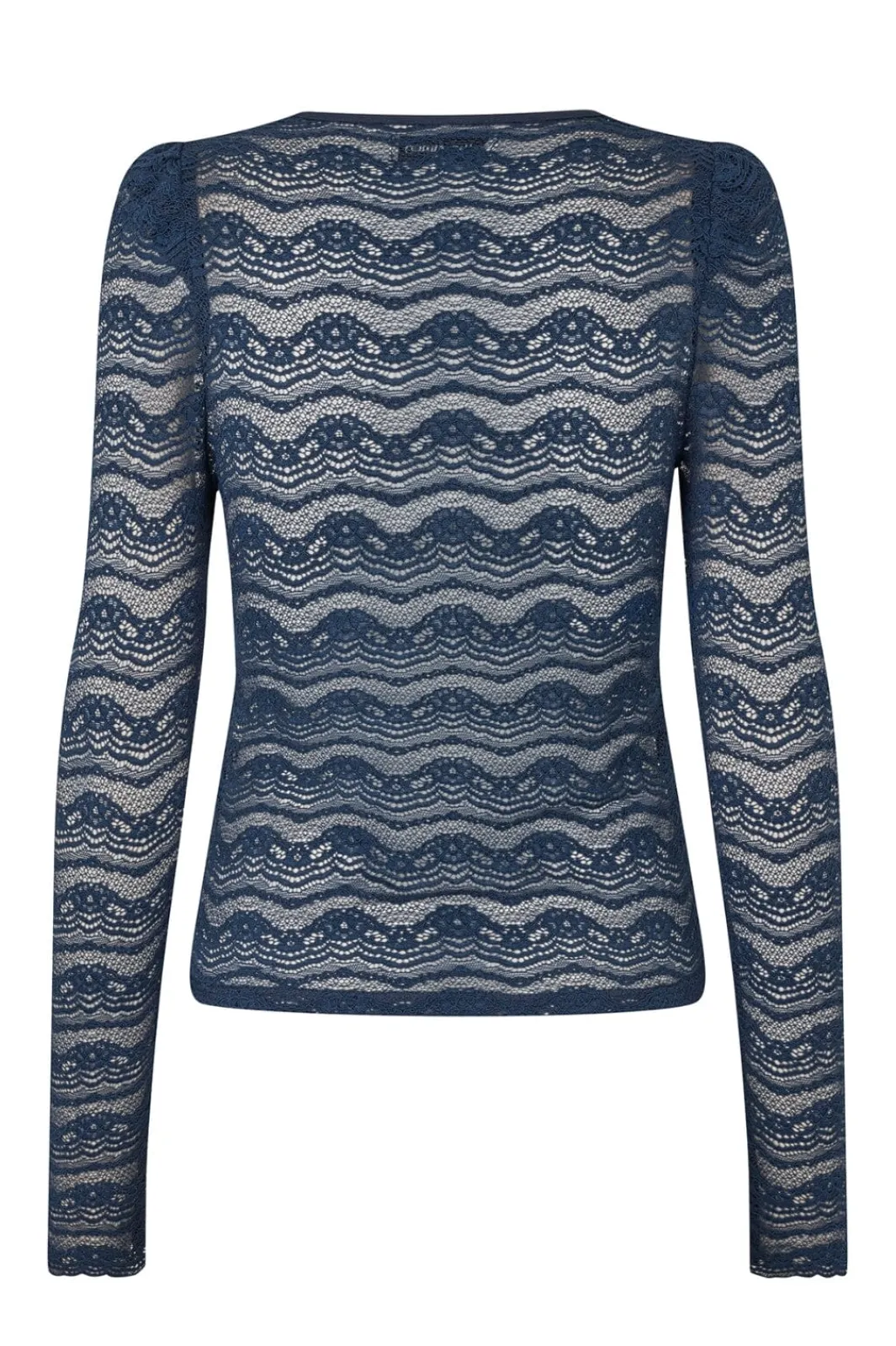 New Lollys Laundry Tolucall Blouse Ls 23 Dark Blue