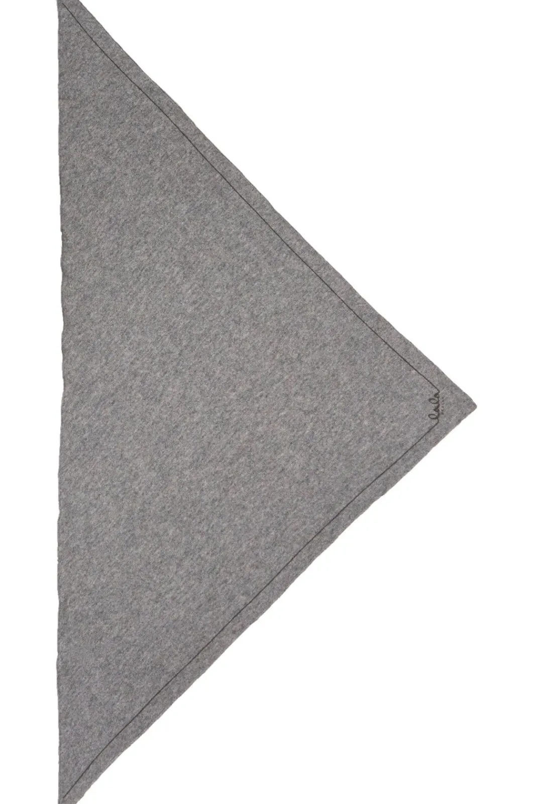Lala Berlin Triangle Solid Logo M City Middlegrey Melange