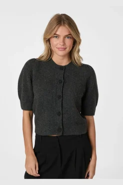 Best Neo Noir Trudy Deco Knit Cardigan 164514 136