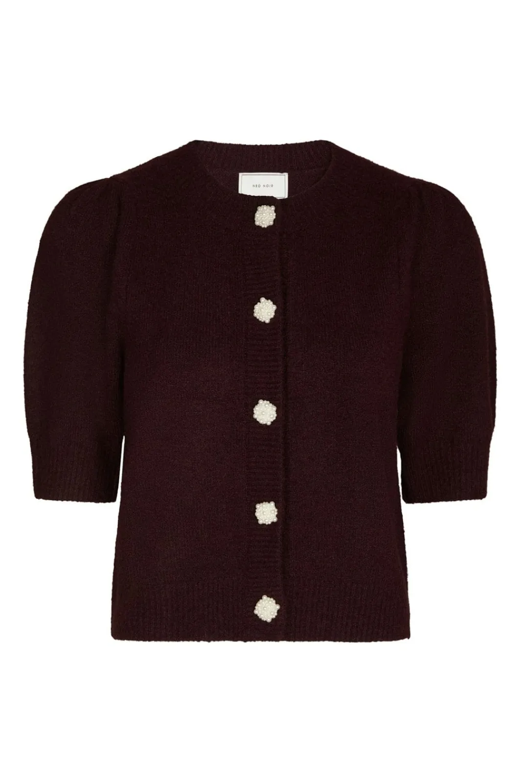 Best Neo Noir Trudy Deco Knit Cardigan 164514 682