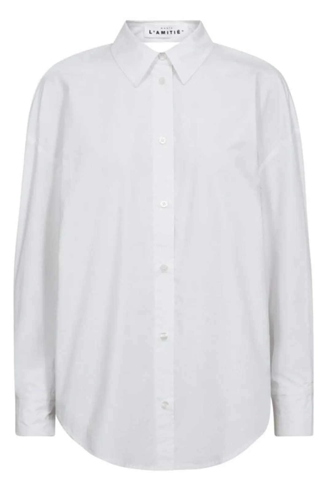 Discount Haute L'Amitié Twist Bow Shirt HL10209 White
