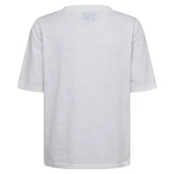 New Liberte Ulla-Ss-Vneck-Tshirt White