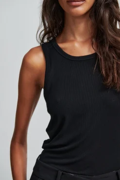 Best Second Female Under Tank Top 60175 8001 Black