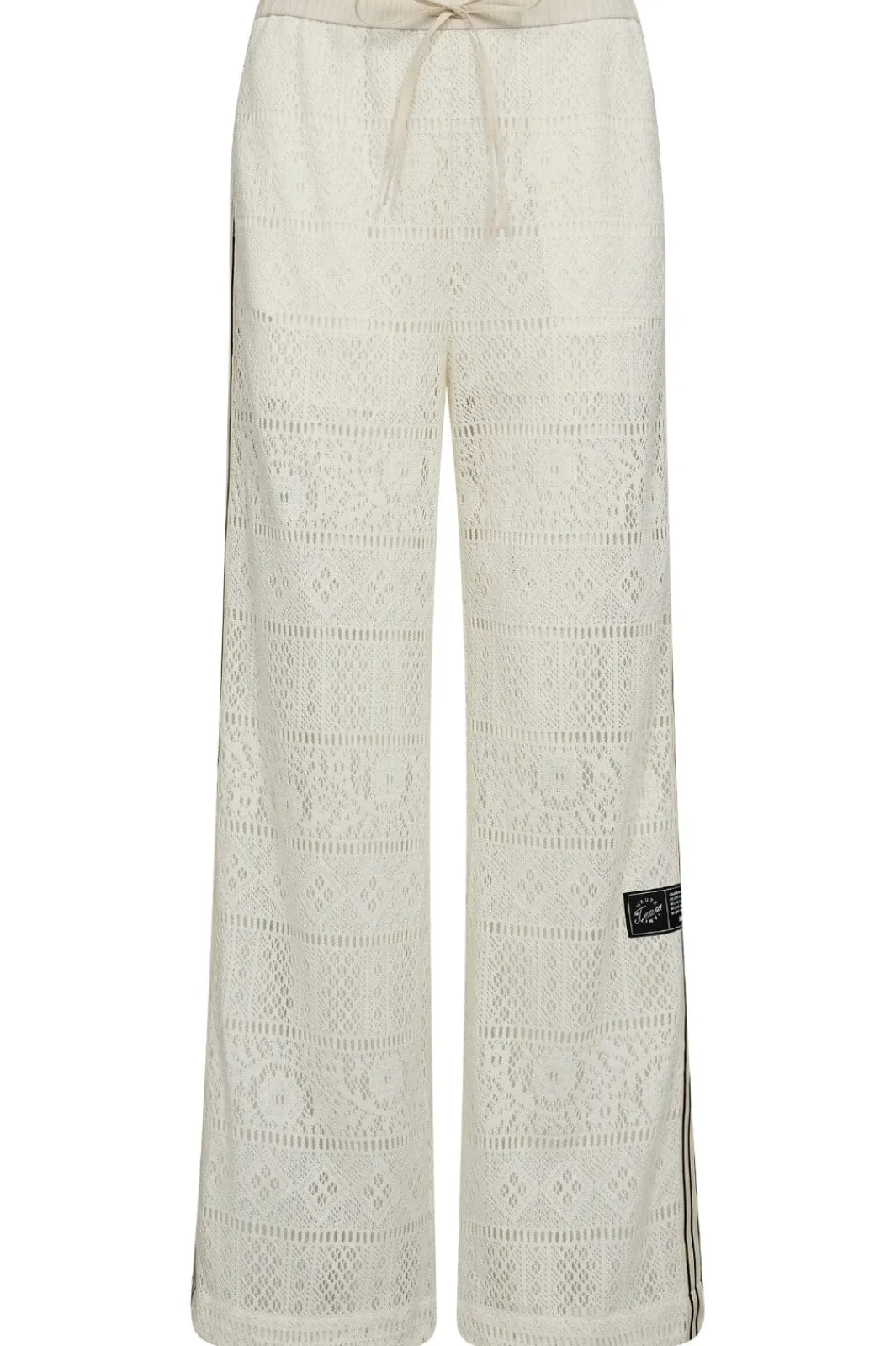 Online Haute L'Amitié Utopia Lace Tie Pant HL10080 Off-White
