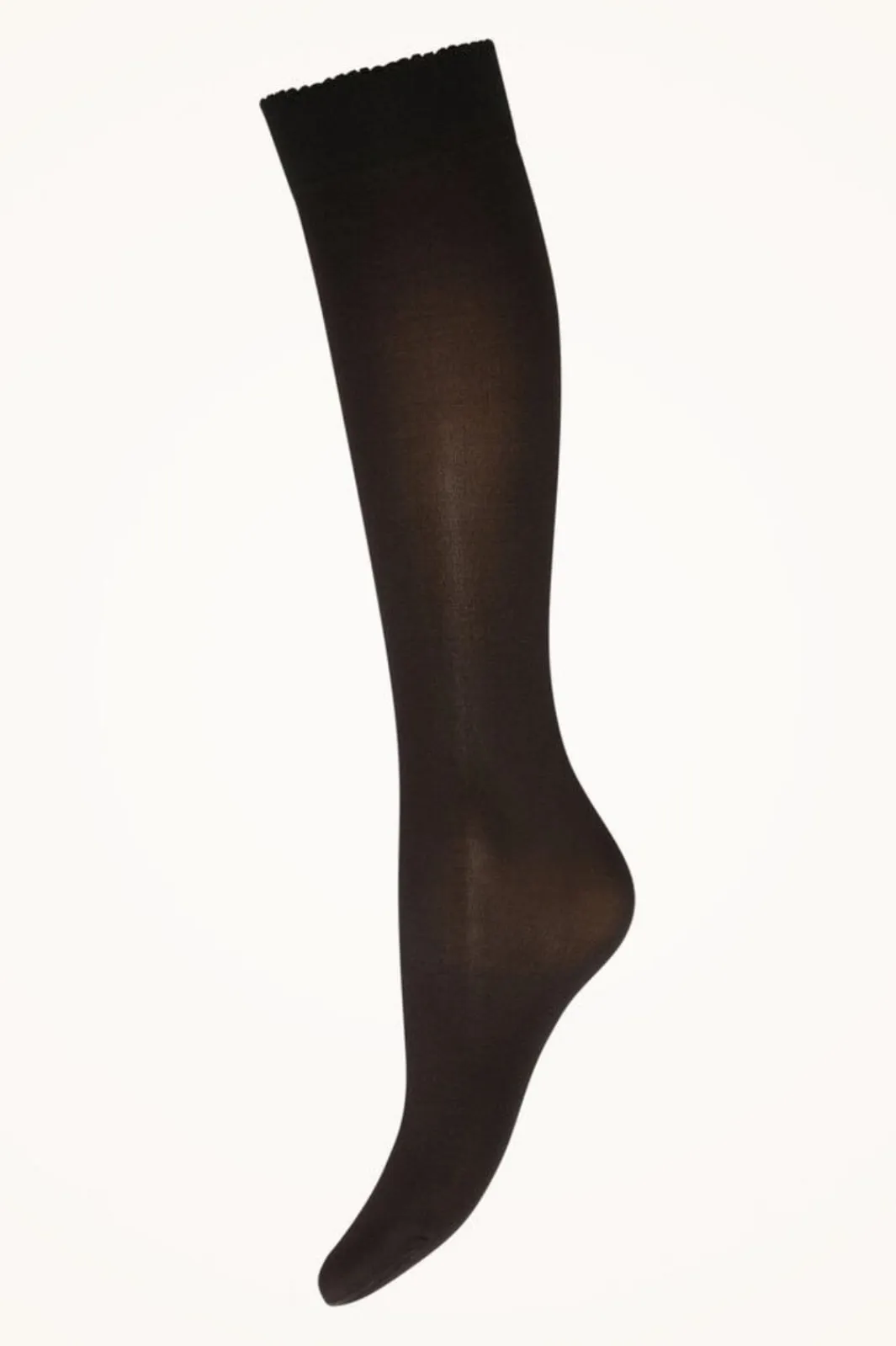 Hot Wolford Velvet De Luxe 50 Knee-highs 7005 Black