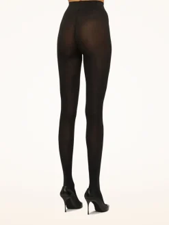 New Wolford Velvet de Luxe 66 Tights Black