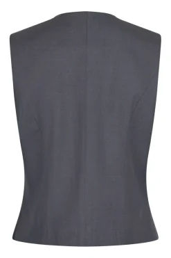 Discount Neo Noir Vendetta Melange Vest Dark Grey