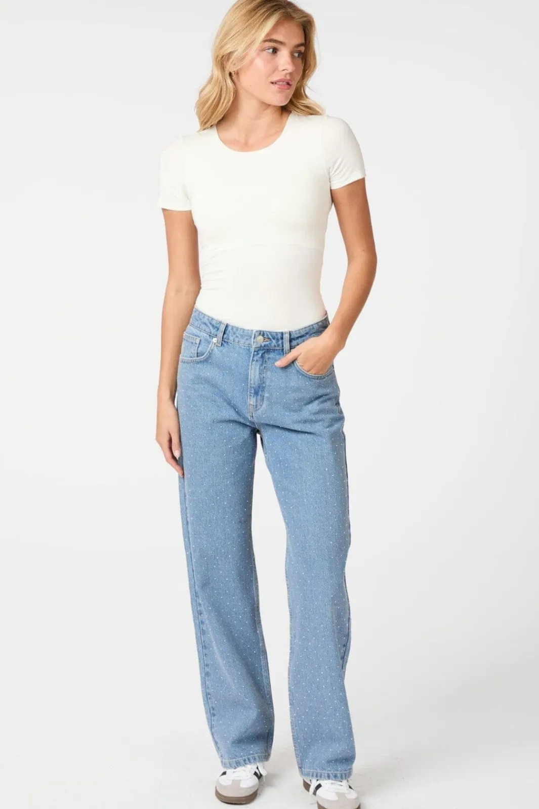 Discount Neo Noir Verna Jersey Tee 162048 Off White