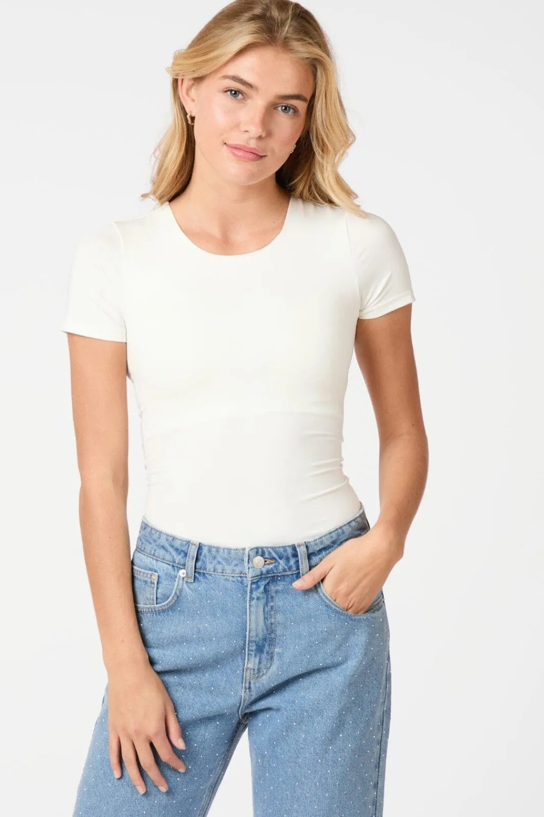Discount Neo Noir Verna Jersey Tee 162048 Off White