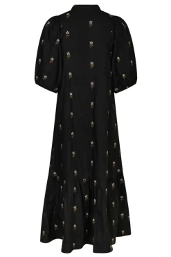 Neo Noir Veronica Flower Emb Dress 166846 100