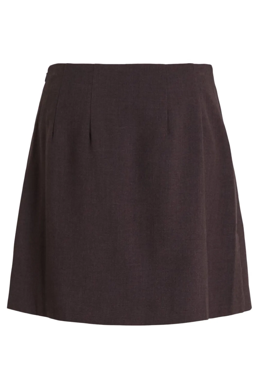 New Vila Viamoi Tailored Skirt 4780486 Dark Grey Melange
