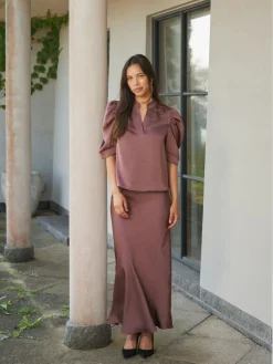 Discount Neo Noir Vicky Heavy Sateen Skirt 159588 393