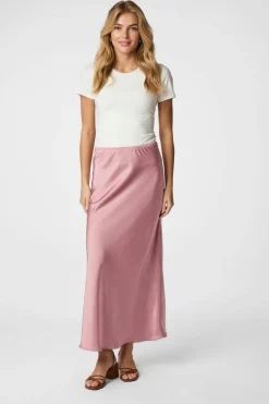 Outlet Neo Noir Vicky Heavy Sateen Skirt 159588 823