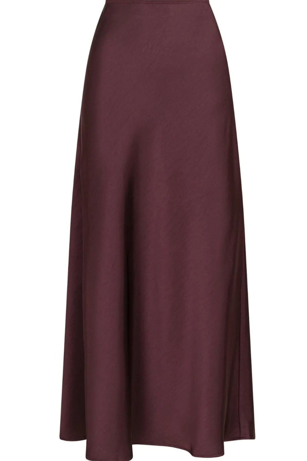 Outlet Neo Noir Vicky Heavy Sateen Skirt 159588 Burgundy