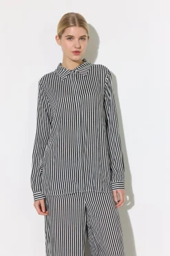Best Hunkøn Vicky Shirt 25980 Black Striped