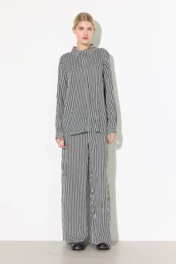 Hot Hunkøn Vicky Trousers 25981 Black Striped