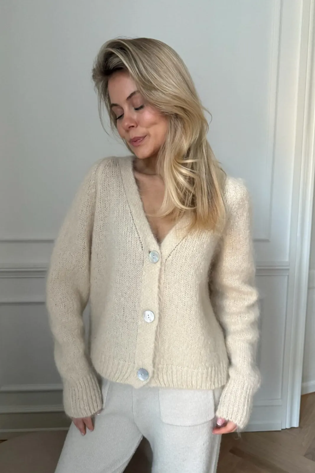 New BYIC Vickyic Cardigan 3339 Creme
