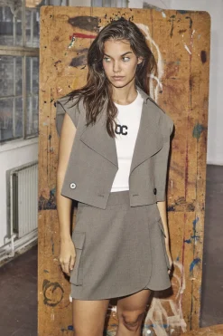 Online Co´Couture Vidacc Wrap Pocket Skort 34123 154 Walnut
