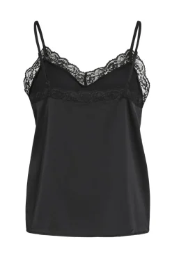 Vila Vienna Ravenna Lace Singlet 5062447 Black Beauty